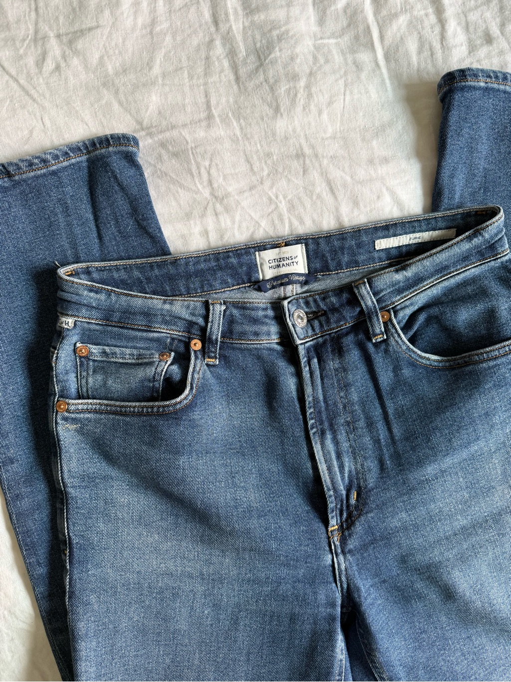 Citizens Of Humanity Zurie High Waist Nonstretch Ankle Jeans